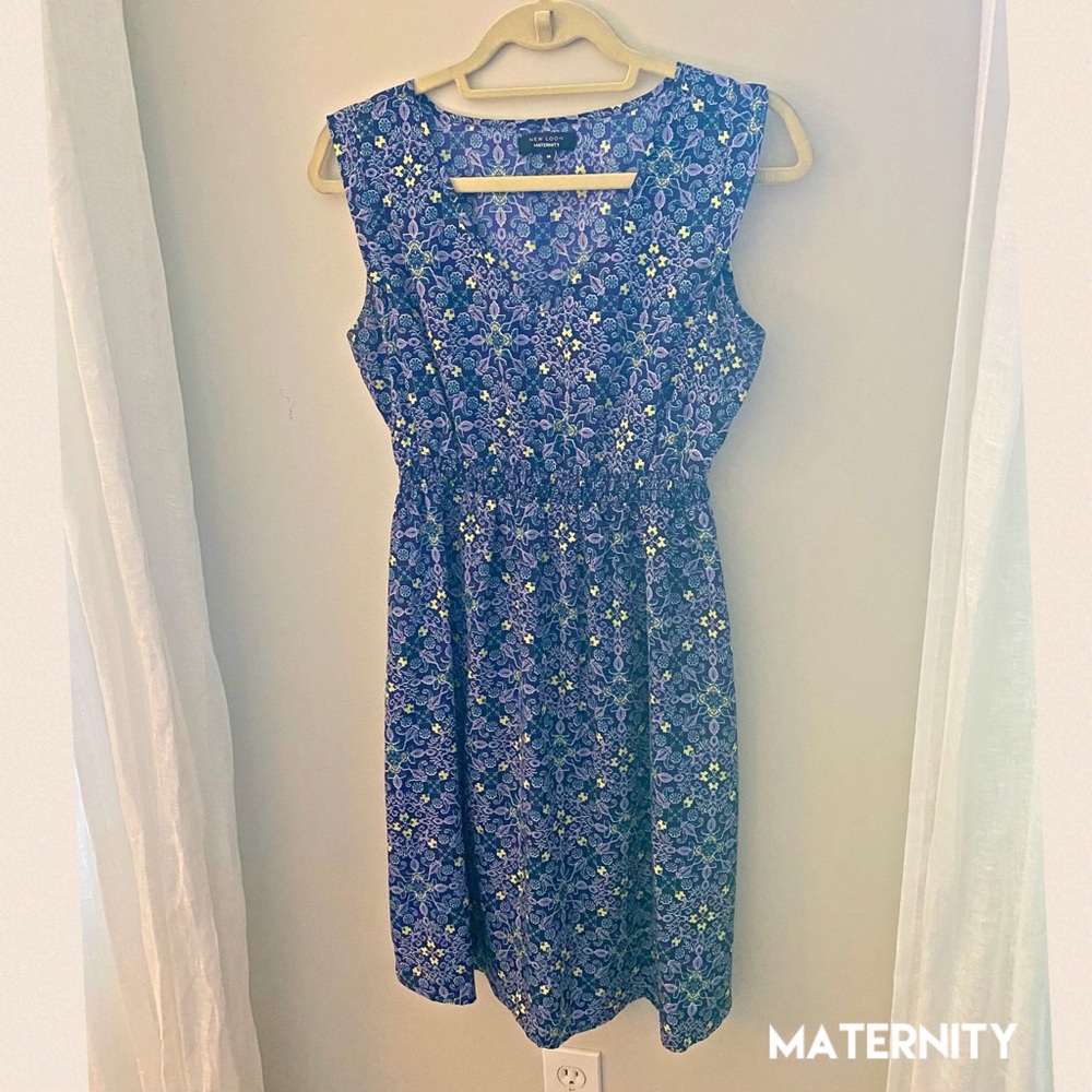Printed Maternity Dress New Look Maternity Size 10